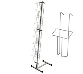 Стойки напольные для каталогов, журналов и рекламы