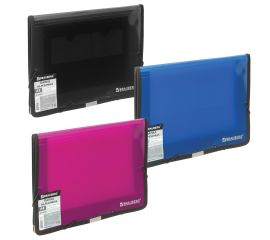 Папки на резинках пластиковые