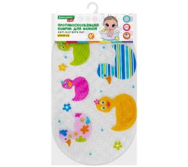 Противоскользящие детские коврики для ванной