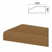 Экран-перегородка к столам «Арго», шириной 1200 мм, орех