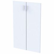 Дверь ЛДСП средняя «Арго», КОМПЛЕКТ 2 шт., 355х18х1150 мм, серый, А-604