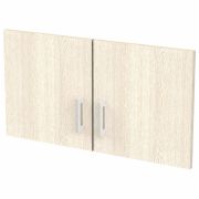 Дверь ЛДСП низкая «Арго», КОМПЛЕКТ 2 шт., 355х18х390 мм, ясень шимо, А-603