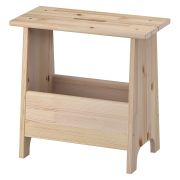 Табурет тумба деревянный, сосна, BRABIX «Scandi Wood SC-002», 490х250х450 мм, 641888, 004.02.35