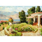 Картина стразами (алмазная мозаика) 30х40 см, ОСТРОВ СОКРОВИЩ «Цветущий сад», без подрамника, 662568