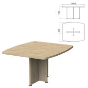 База стола для переговоров «Приоритет» 1400х1200х750 мм, кронберг (КОМПЛЕКТ)