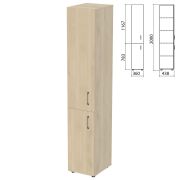 Шкаф закрытый «Приоритет», 360х438х2000 мм, 4 полки, кронберг (КОМПЛЕКТ)