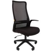 Офисное кресло CHAIRMAN 573 ткань/сетка, черный