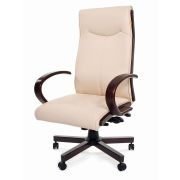 Офисное кресло CHAIRMAN 411, экокожа, бежевый