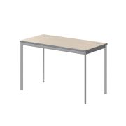 Стол рабочий IMAGO-S 120x60 см, клен мультиплекс/алюминий