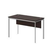 Стол рабочий с фронтальной панелью IMAGO-S 120x60 см, венге магия/алюминий