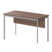 Стол рабочий с фронтальной панелью IMAGO-S 120x60 см, ясень шимо/алюминий