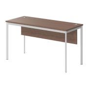Стол рабочий с фронтальной панелью IMAGO-S 140x60 см, ясень шимо/белый