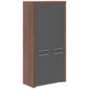 Шкаф высокий ZENN ZHC 85.3, антрацит/орех даллас, 96х45х198 см