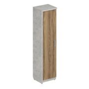 Шкаф универсальный (комплект № 5) WOOD&STONE, Дуб Чарльстон, Бетон Чикаго