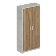 Шкаф универсальный (комплект № 11) WOOD&STONE, Дуб Чарльстон, Бетон Чикаго