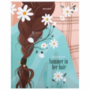 Дневник 5-11 класс 48 л., твердый, BRAUBERG, глянцевая ламинация, с подсказом, «Summer girl», 106882