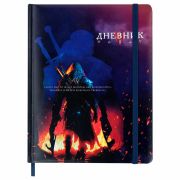 Дневник 1-11 класс 48 л., кожзам (твердая с поролоном), печать, резинка, конверт, BRAUBERG, «The Hunter», 106948