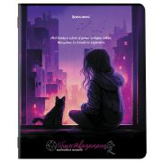 Тетрадь предметная «ANIME GIRLS» 48 л., матовая ламинация, ОБЩЕСТВОЗНАНИЕ, клетка, подсказ, BRAUBERG, 404747