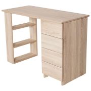 Стол письменный/компьютерный BRABIX «Scandi CD-016», 1100х500х750 мм, 4 ящика, дуб сонома, 641892, ЦБ013707-2