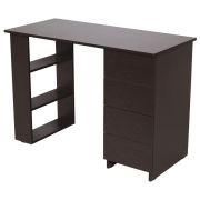 Стол письменный/компьютерный BRABIX «Scandi CD-016», 1100х500х750мм, 4 ящика, венге, 641893, ЦБ013707-3