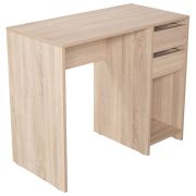 Стол письменный/компьютерный BRABIX «Scandi CD-017», 900х450х750 мм, 2 ящика, дуб сонома, 641895, ЦБ013706-2