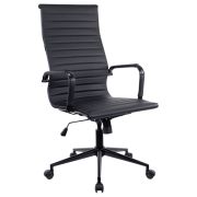 Кресло руководителя Everprof Rio Black T Экокожа Черный