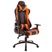 Геймерское кресло Everprof Lotus S2 Экокожа Оранжевый
