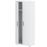 Гардероб FORTA FCW 80(Z), белый, 802х429х1983 мм