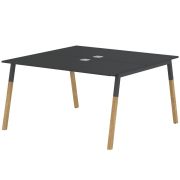 Бенч-система FORTA FWST 1313, черный графит/антрацит/бук, 1380х1370х733 мм