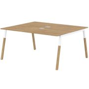 Бенч-система FORTA FWST 1513, дуб гамильтон/белый/бук, 1580х1370х733 мм