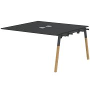 Бенч-система FORTA FIWST 1313, черный графит/антрацит/бук, 1380х1370х733 мм