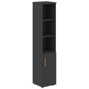 Шкаф-стеллаж FORTA FHC 40.5(R), правая, черный графит, 404х429х1983 мм