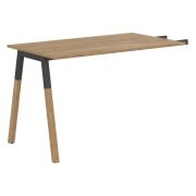 Брифинг-приставка FORTA FB 1167, дуб гамильтон/антрацит/бук, 1180х670х733 мм