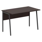 Стол рабочий IMAGO PLUS СП-2P, венге магия/антрацит, 1200х720х755 мм