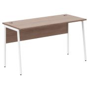 Стол рабочий IMAGO PLUS СП-3.1P, ясень шимо/белый, 1400х608х755 мм