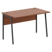 Стол рабочий IMAGO PLUS СП-2P, орех французский/антрацит, 1200х720х755 мм
