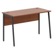 Стол рабочий IMAGO PLUS СП-2.1P, орех французский/антрацит, 1200х608х755 мм