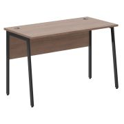 Стол рабочий IMAGO PLUS СП-2.1P, ясень шимо/антрацит, 1200х608х755 мм