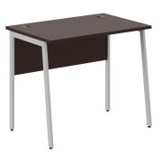 Стол рабочий IMAGO PLUS СП-1.1P, венге магия/алюминий, 900х608х755 мм