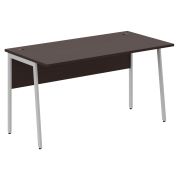 Стол рабочий IMAGO PLUS СП-3P, венге магия/алюминий, 1400х720х755 мм