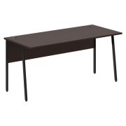 Стол рабочий IMAGO PLUS СП-4P, венге магия/черный, 1600х720х755 мм