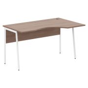 Стол эргономичный IMAGO PLUS СА-2P(R), правый, ясень шимо/белый, 1400х900х755 мм