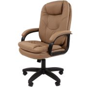 Офисное кресло CHAIRMAN 668LT NEW, экокожа, бежевый