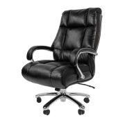 Офисное кресло CHAIRMAN 405, экокожа, черный