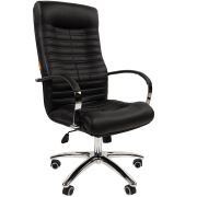 Офисное кресло CHAIRMAN 480, экокожа, черный
