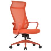 Офисное кресло CHAIRMAN CH577, ткань/сетка, красный