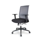 Офисное кресло College CLG-429 MBN-B черный/серый