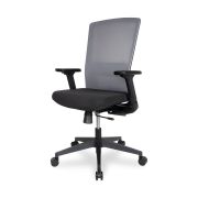 Офисное кресло College CLG-426 MBN-B черный/серый