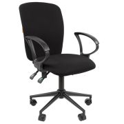 Офисное кресло CHAIRMAN 9801 BLACK, ткань серии Т, черный