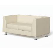Диван двухместный CHAIRMAN ДЭРБИ 1520х770, экокожа, бежевый